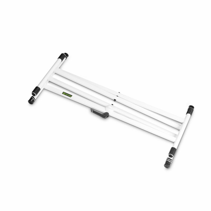 Gravity GR-GKSX2W Keyboard Stand X Form Double - White