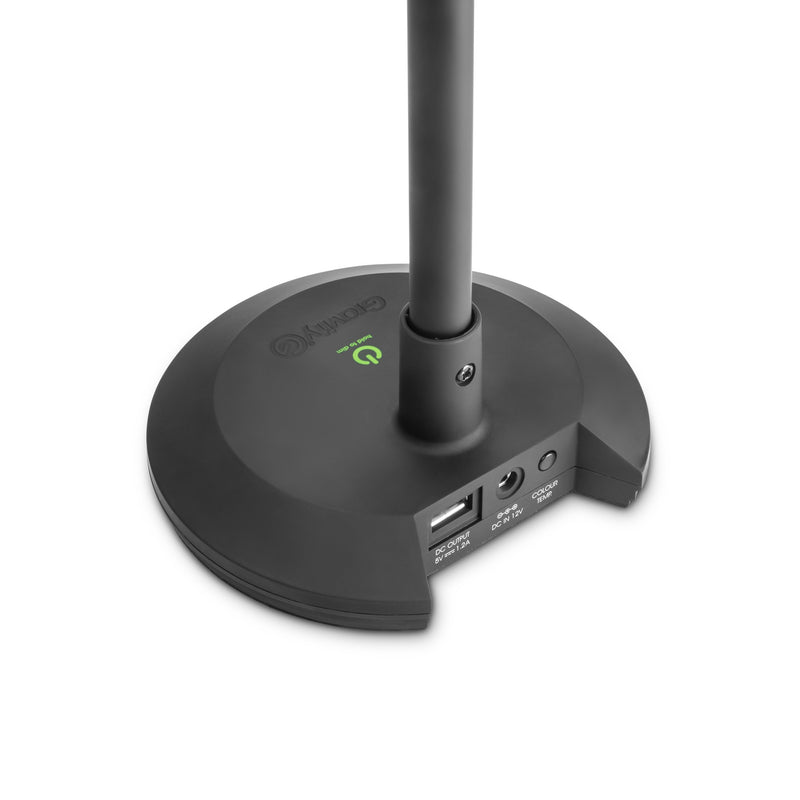 Gravity GR-GLEDPL2B Lampe de bureau et piano LED à intensité variable avec port de chargement USB 