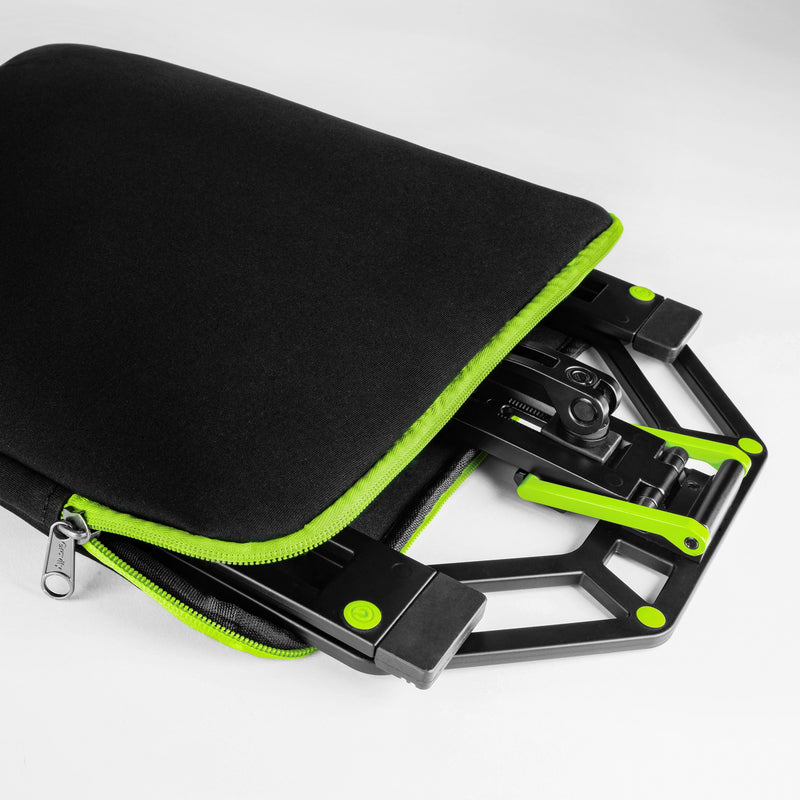 Gravity GR-GLTS01BSET1 Adjustable Stand for Laptops and Controllers w/ Neoprene Protection Bag