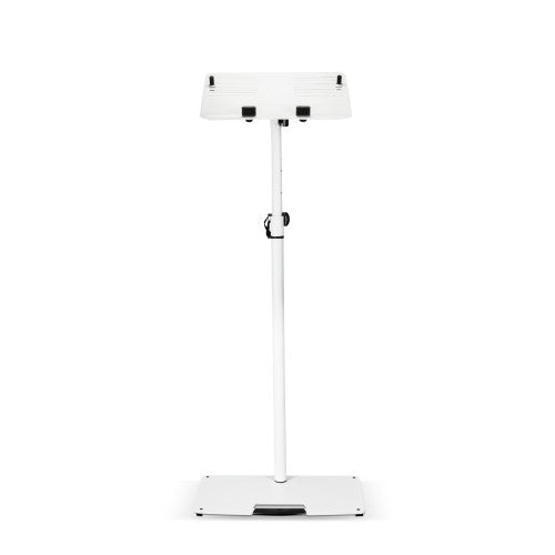 Gravity GR-GLTST02W Universal Laptop Stand with Adjustable Holding Pins and Steel Base