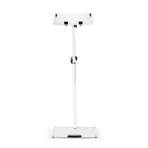 Gravity GR-GLTST02W Universal Laptop Stand with Adjustable Holding Pins and Steel Base