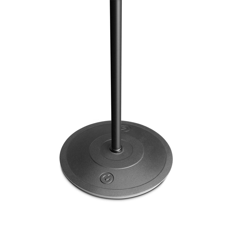 Gravity GR-GMS231HB Pied de microphone avec base ronde et embrayage à une main