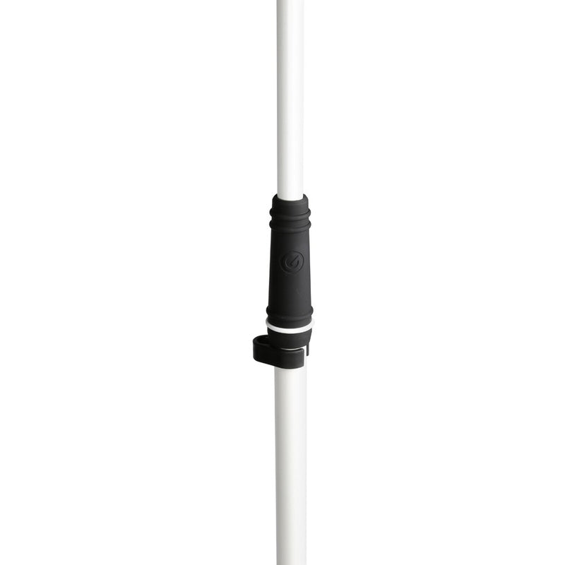 Gravity GR-GMS23W Pied de Microphone avec Base Ronde - Blanc