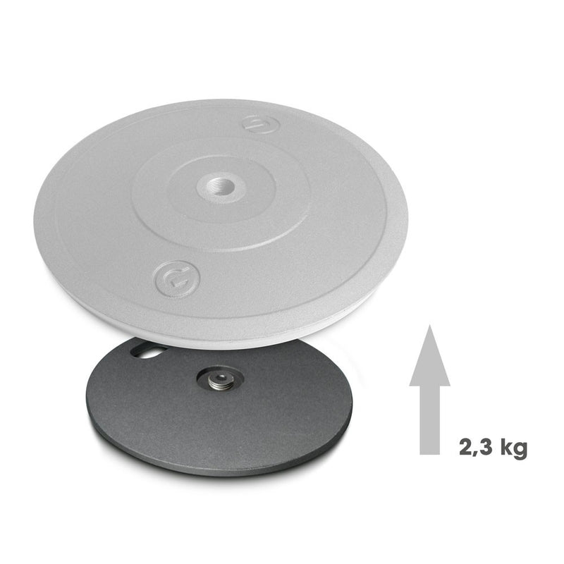 Gravity GR-GMS2WP Weight Plate for Round Base Mic Stands