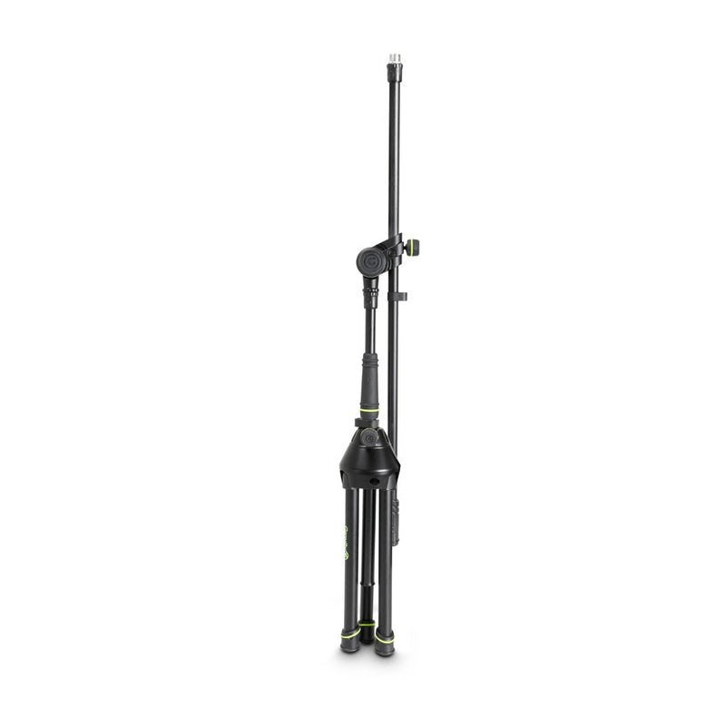 Gravity GR-GMS4221B Short Microphone Stand w/ Folding Tripod Base and 2-Point Adjustment Boom