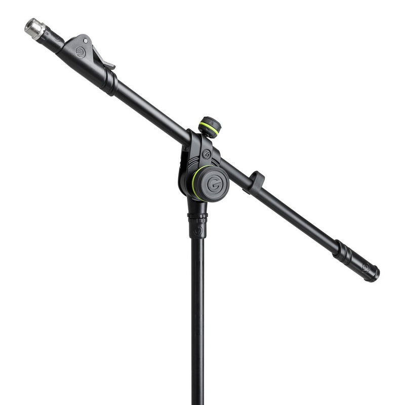 Gravity GR-GMS4322HDB Pied de microphone robuste, trépied, perche télescopique 2 points