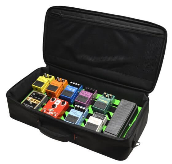 Gator GPB-BAK-GR Large Pedal Board W/ Carry Bag - Screamer Green