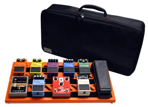 Gator GPB-BAK-OR Large Pedal Board W/ Carry Bag - British Orange