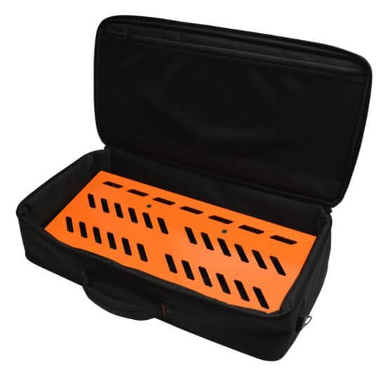 Gator GPB-BAK-OR Large Pedal Board W/ Carry Bag - British Orange