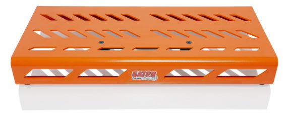 Gator GPB-LAK-OR Petit pédalier en aluminium avec sac de transport - Orange britannique