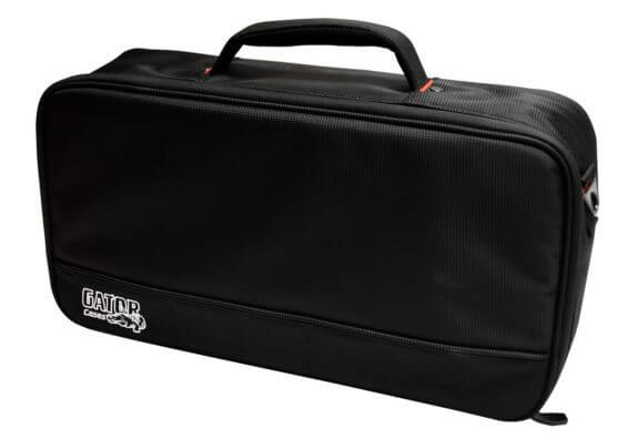 Gator GPB-LAK-OR Small Aluminum Pedal Board W/ Carry Bag - British Orange