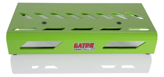Gator GPB-LAK-GR Petit pédalier en aluminium avec sac de transport - Screamer Green