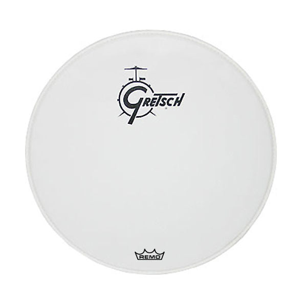 Gretsch Drums Peau de grosse caisse avec revêtement logo Gretsch 18"