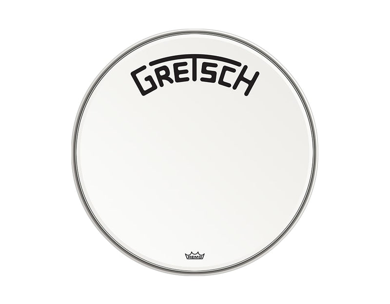 Gretsch Drums Peau de grosse caisse avec revêtement logo Broadkaster 20"