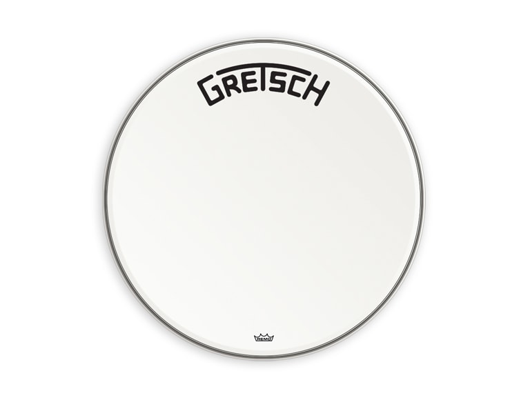 Gretsch Drums Peau de grosse caisse 24" avec logo