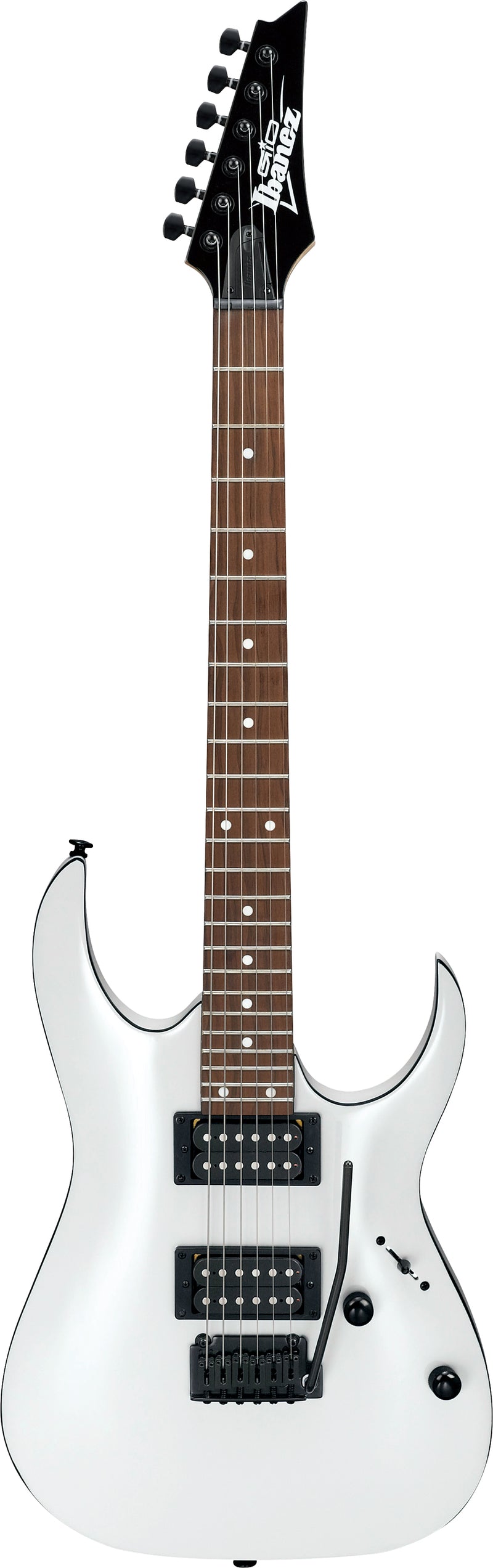 Ibanez GRGA120WH GIO RGA - Guitare électrique avec matériel noir - Blanc