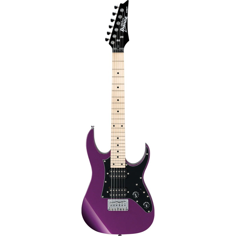 Ibanez GRGM21MMPL GIO RG Mikro - Guitare électrique à diapason court avec Humbuckers Infinity - Violet métallisé