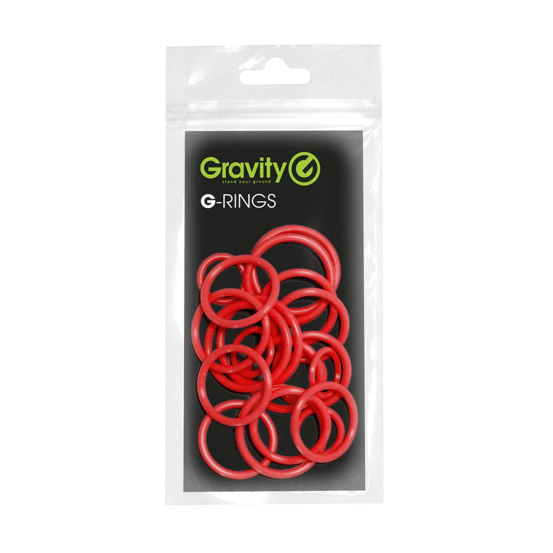 Gravity GR-GRP5555RED1 Pack d'anneaux universel - Rouge Lust 