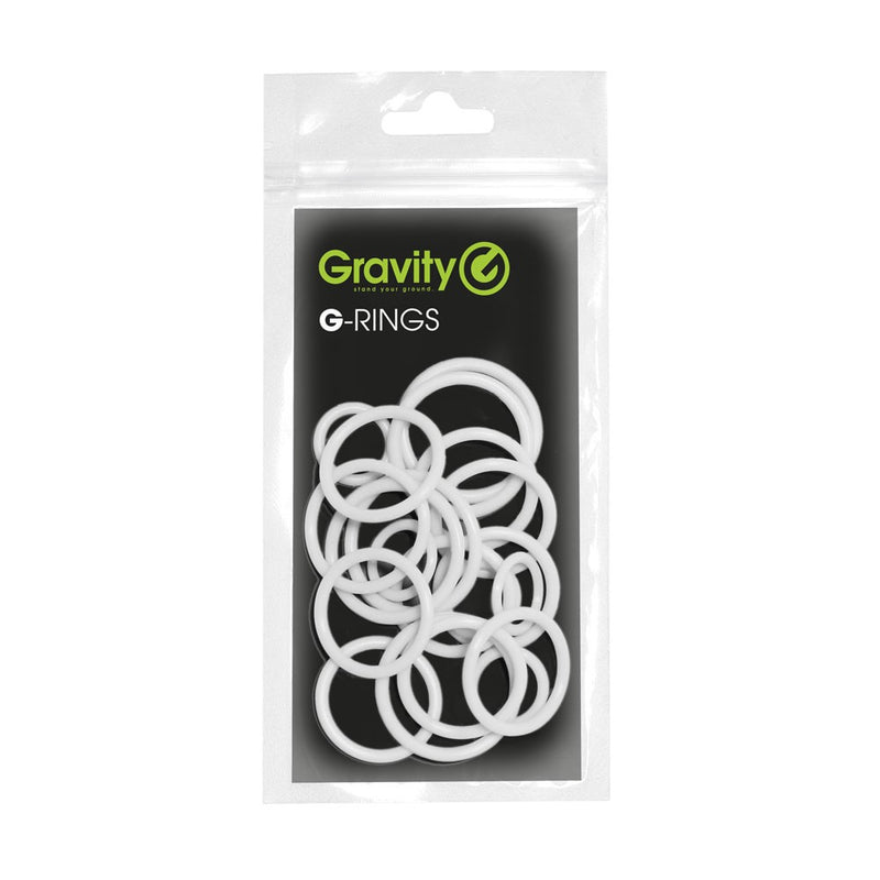 Gravity GR-GRP5555WHT1 Pack d'anneaux universel - Blanc fantôme 