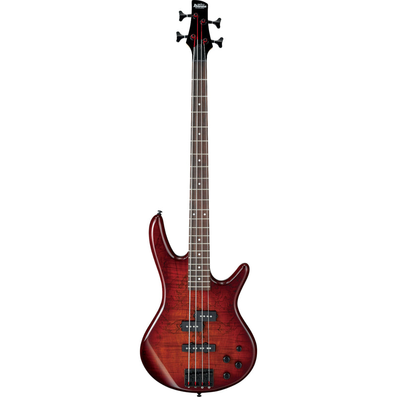 Ibanez GSR200SMCNB - Electric Bass with PJ Pickups - Charcoal Brown Burst