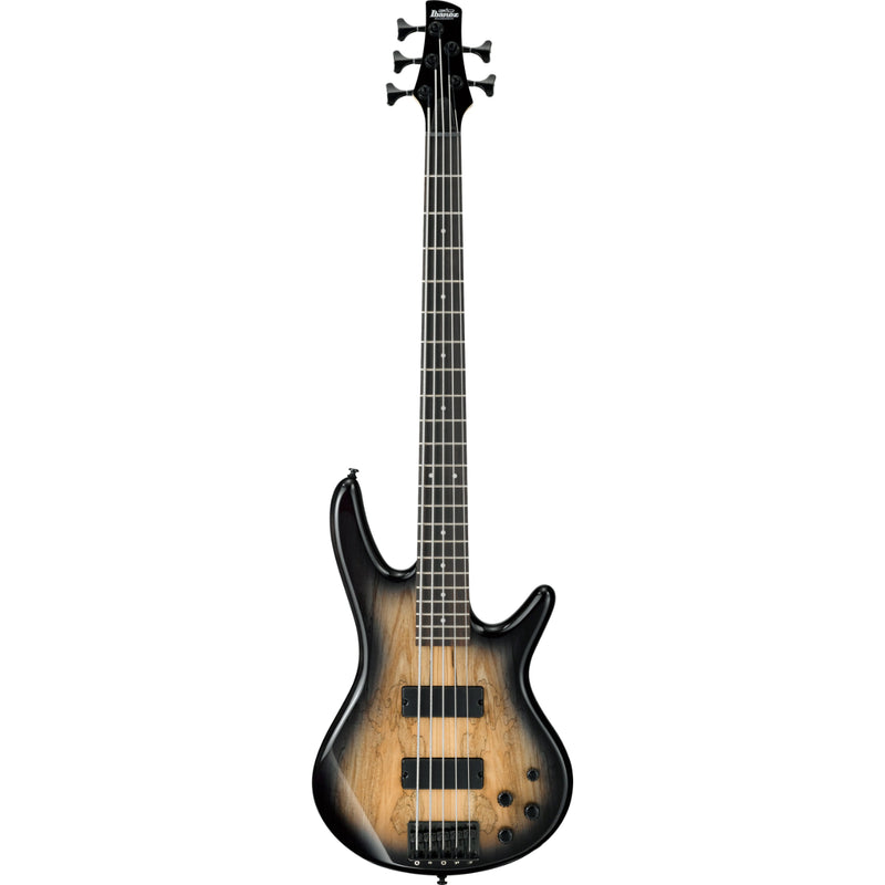 Ibanez GSR205SMNGT 5 String - Electric Bass with Active Phat II EQ - Natural Gray Burst