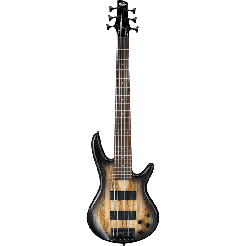 Ibanez GSR206SMNGT 6 String Electric Bass with Active Phat II EQ - Natural Gray Burst