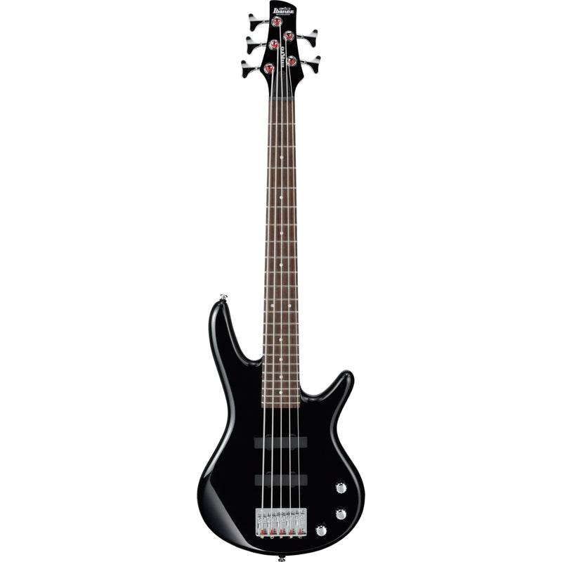 Ibanez GSRM25BK SR Series 5 String Electric Bass Guitar with Single Coil Pickups - Black