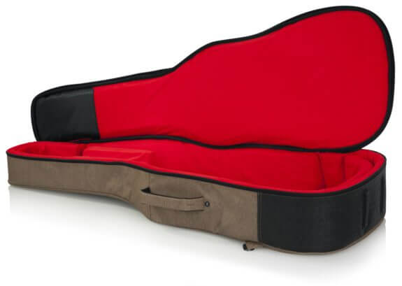 Gator GT-ACOUSTIC-TAN Transit Series Acoustic Guitar Bag - Tan
