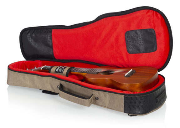 Gator GT-UKE-CON-TAN Transit Bag For Concerto Ukulele - Tan