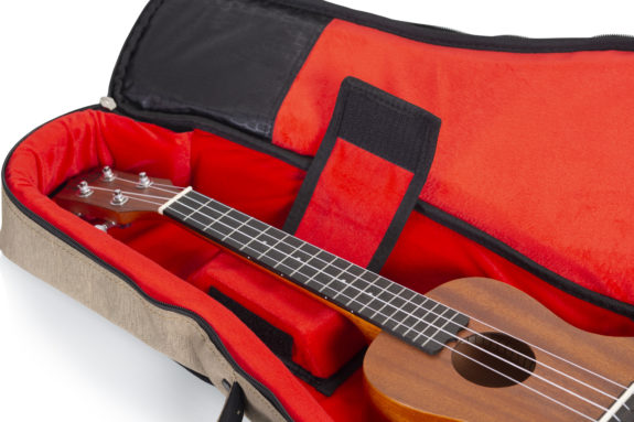 Gator GT-UKE-CON-TAN Transit Bag For Concerto Ukulele - Tan