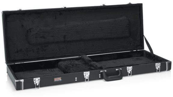 Gator GW-BASS Deluxe Wood Case for Bass Guitars