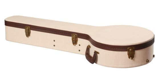 Gator GW-JM-BANJO-XL Étui en bois de banjo de luxe – Extérieur en toile de jute Journeyman