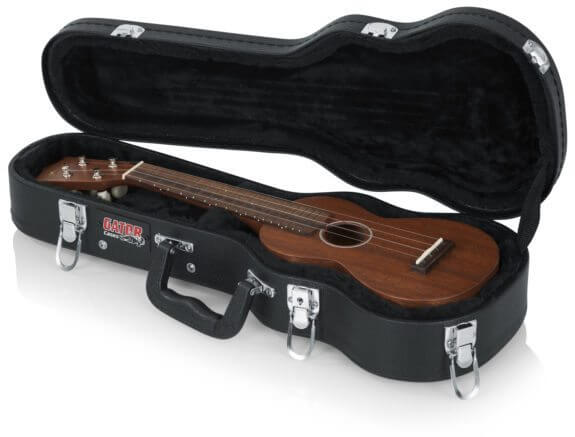 Gator GWE-UKE-SOP Wood Hard-Shell Wood pour soprano ukulélé