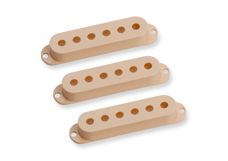 Seymour Duncan 11800-01-C-NOL Strat Cover Cream Pack of 3 No Logo