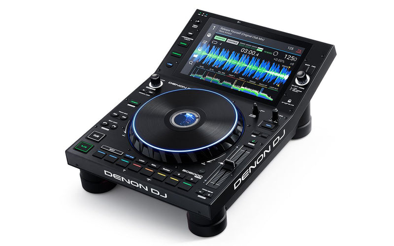 Denon DJ SC6000 Professional DJ Media Player with 10.1” Touchscreen and WiFi Music Streaming - Red One Music