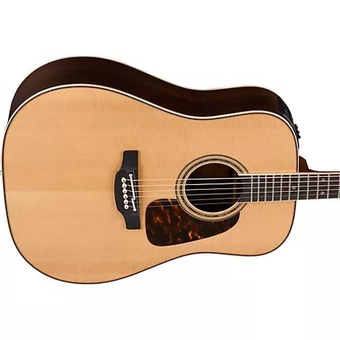 Takamine P7D Dreadnought Pro Series 7 - Dreadnought Acoustic Electric with Preamp, Tuner and EQ - Natural