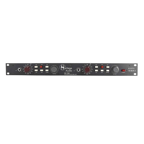 Heritage Audio HA73X2 ELITE - Dual Channel Mic Preamp - Red One Music