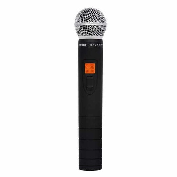 Microphone dynamique portable sans fil Galaxy Audio HH65