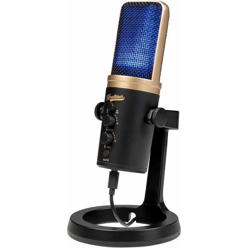 Headliner HL90510 Microphone stéréo USB Roxy