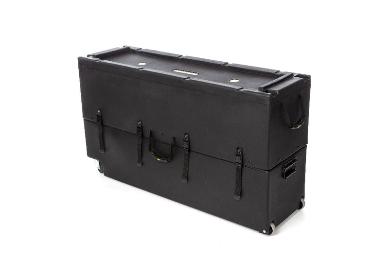 Hardcase HNTENORSET Marching Tenor Case with Wheels (Black)