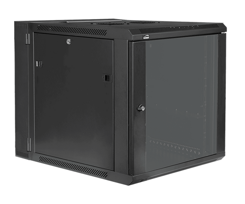 Caymon HPR512/B Double Section 19" Wall Mountable Rack For 12 Units