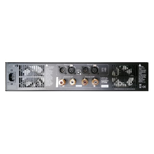 MC2 Audio HS1400-E 2x 1500 W Amplificateur de puissance AB de classe A pour les applications Hi-Fi Hi-end