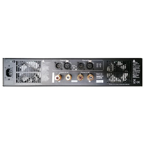 MC2 Audio HS800-E 2x 950 W Amplificateur de puissance de classe AB pour les applications Hi-Fi Hi-end