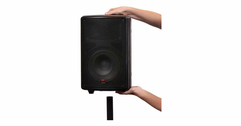 Galaxy Audio TQ8 Traveler Quest 8 All-In-One Portable Wireless PA System