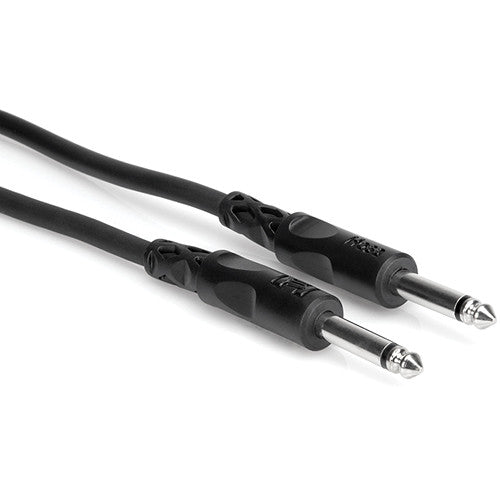Hosa CPP-101 1/4" Male to 1/4" Male Cable - 1'