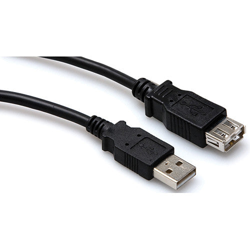 Hosa USB-210AF USB Type A Extension Cable - 10'