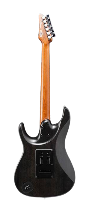 Ibanez EH10-TGM Erick Hansel Signature - Guitare électrique avec micros Seymour Duncan avec sac de transport - Vert transparent mat