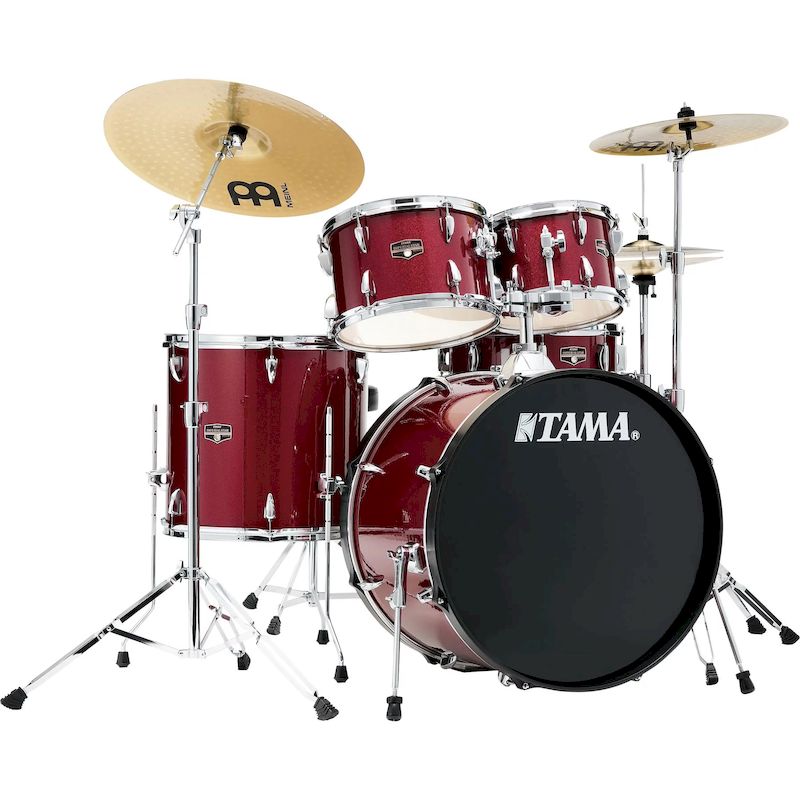 Tama IE52CCPM Imperialstar IE52C 5-piece Complete Drum Set (Candy Apple Mist)
