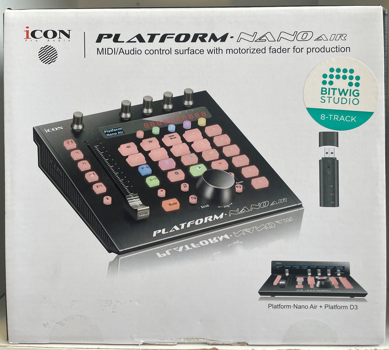 Icon Pro Audio ICOC-PLATFORMNANO MIDI Control Surface (DEMO)