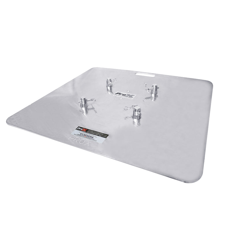 ProX XT-BP3030A 30" X 30" Aluminum Base Plate Fits Most Manufacturers F34 Trussing Includes Conical Connectors